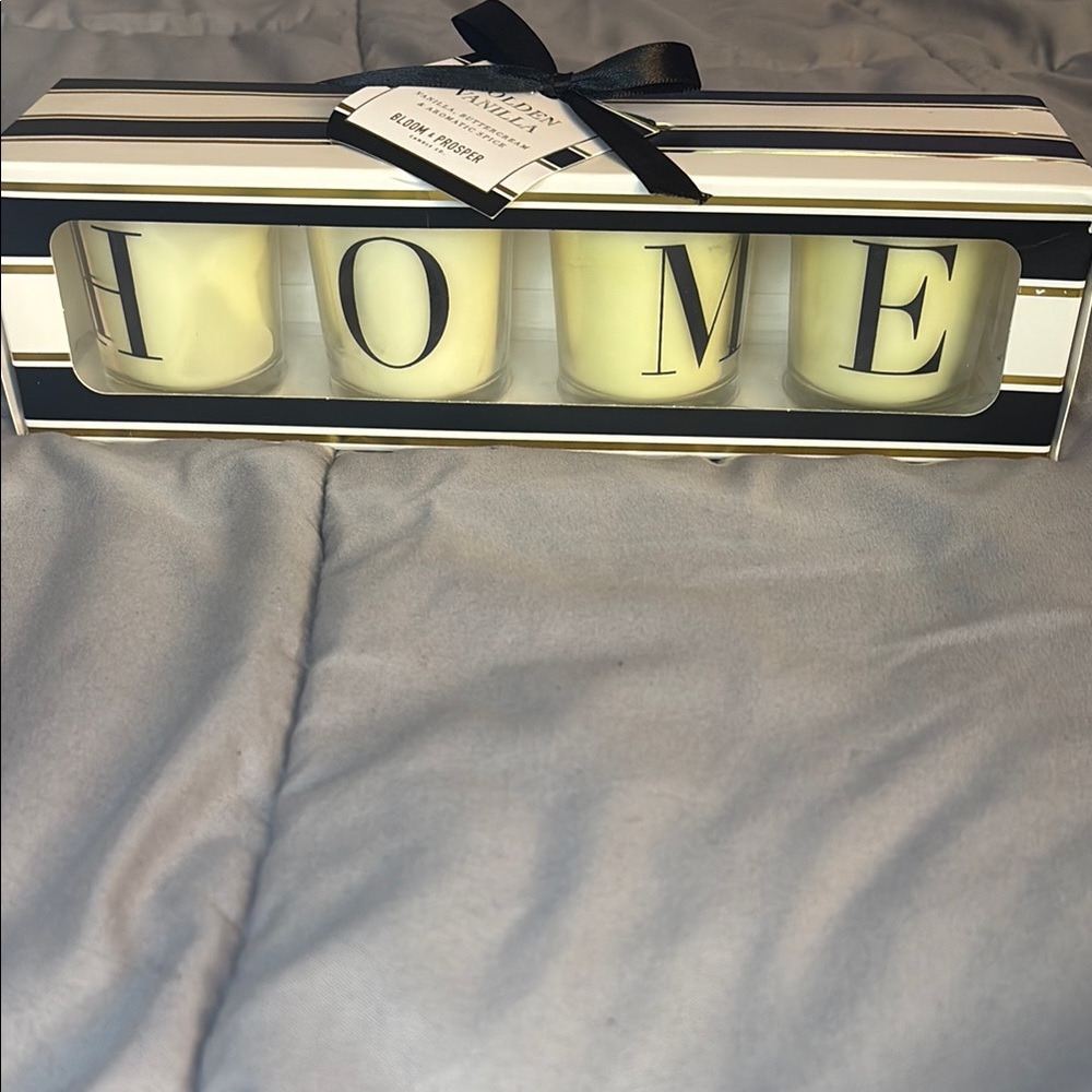 Home Scented Candle Set